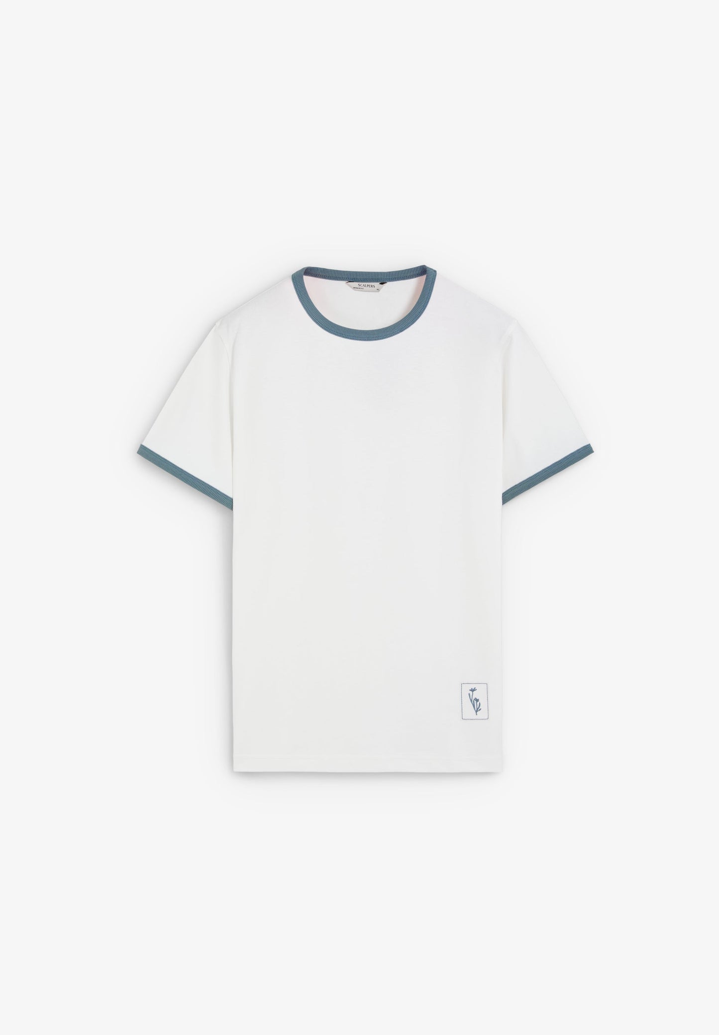 CAMISETA RIB A CONTRASTE