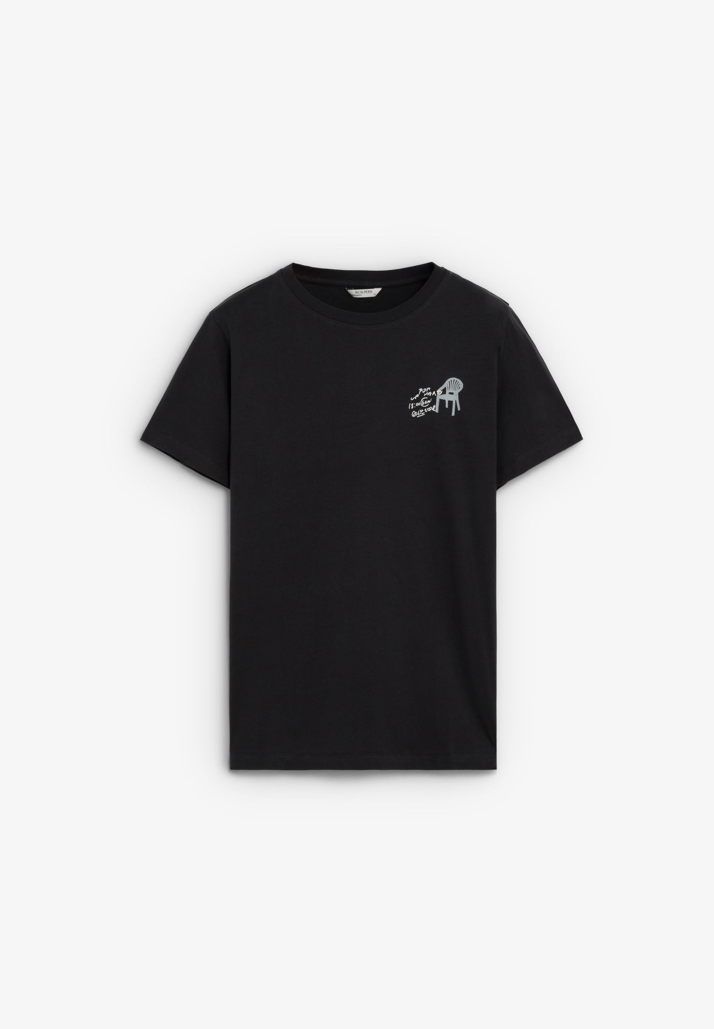 CAMISETA REGULAR FIT PRINT CONTRASTE