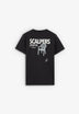 CAMISETA REGULAR FIT PRINT CONTRASTE