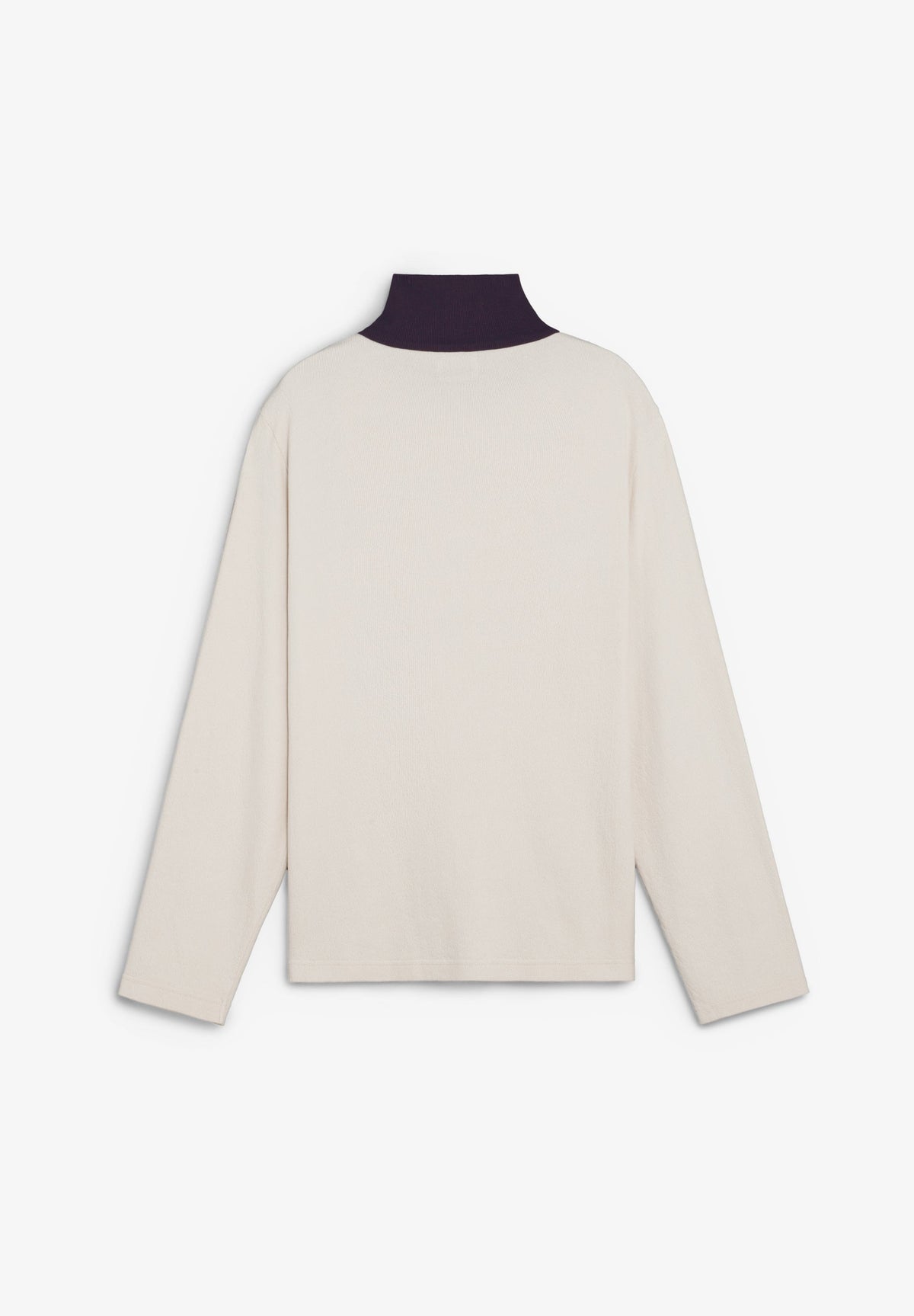 SUDADERA HALF-ZIP CUELLO CONTRASTE
