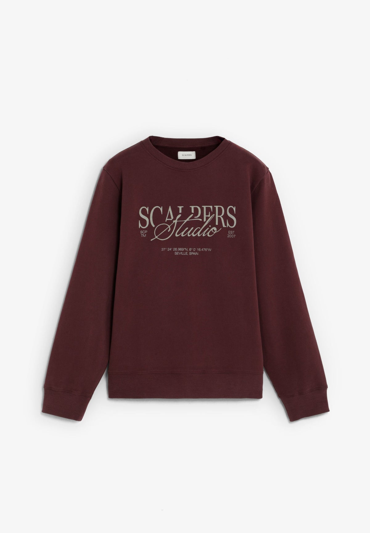 SUDADERA REGULAR FIT ESTAMPADO DELANTERO