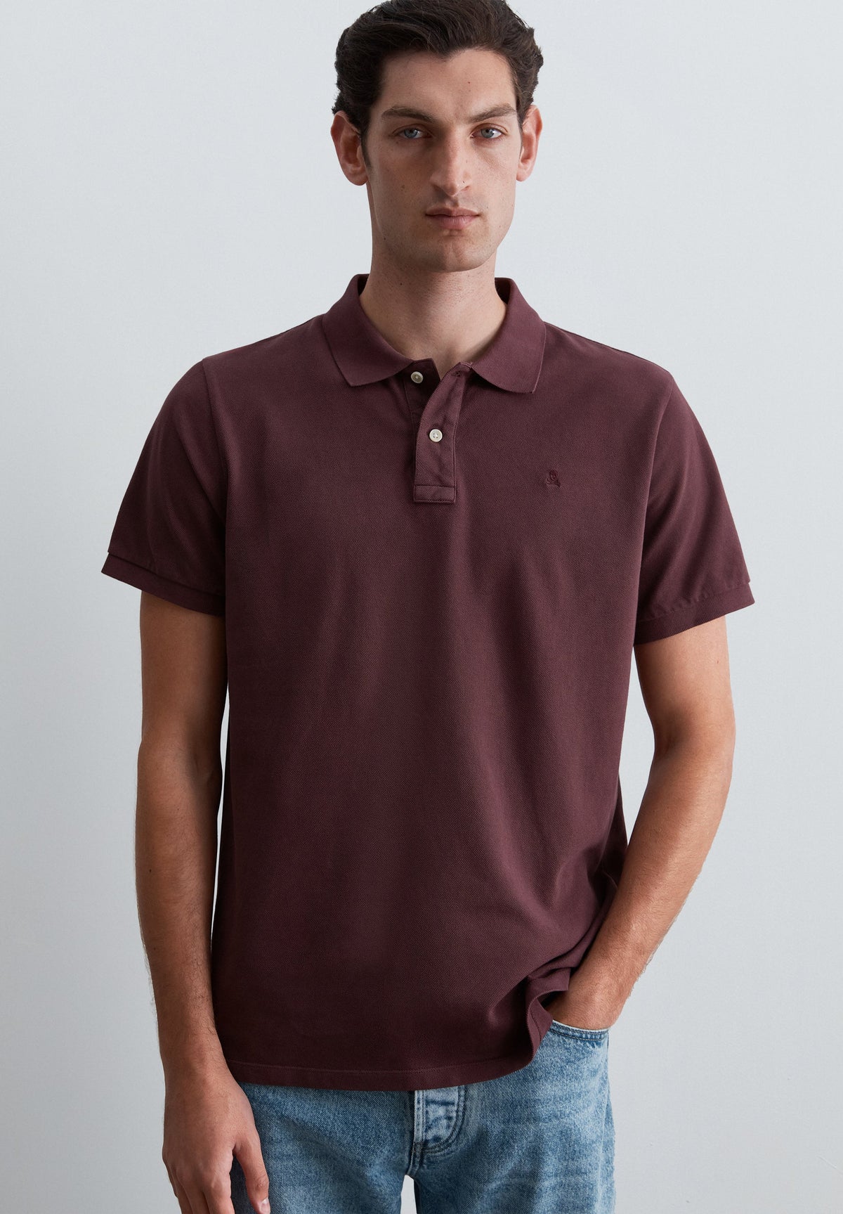 POLO PIQUÉ CALAVERA TONO