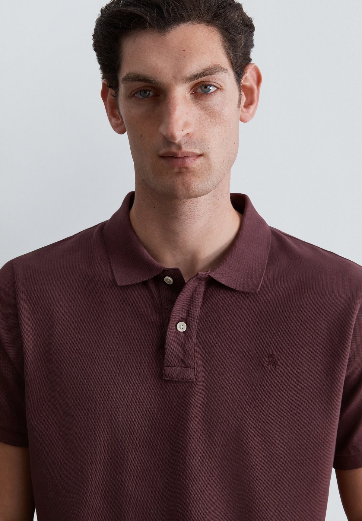 POLO PIQUÉ CALAVERA TONO