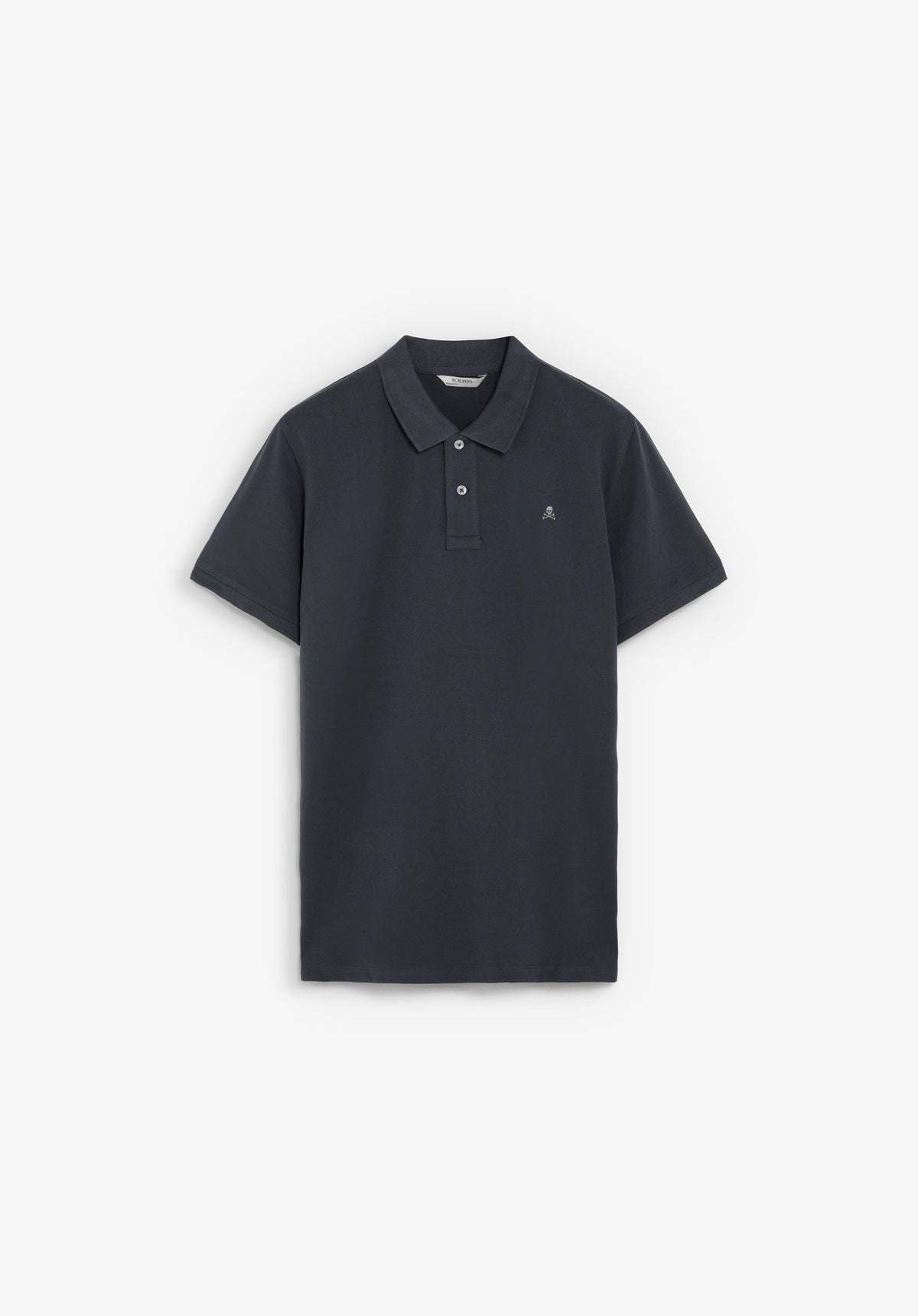 POLO PIQUÉ CALAVERA CONTRASTE