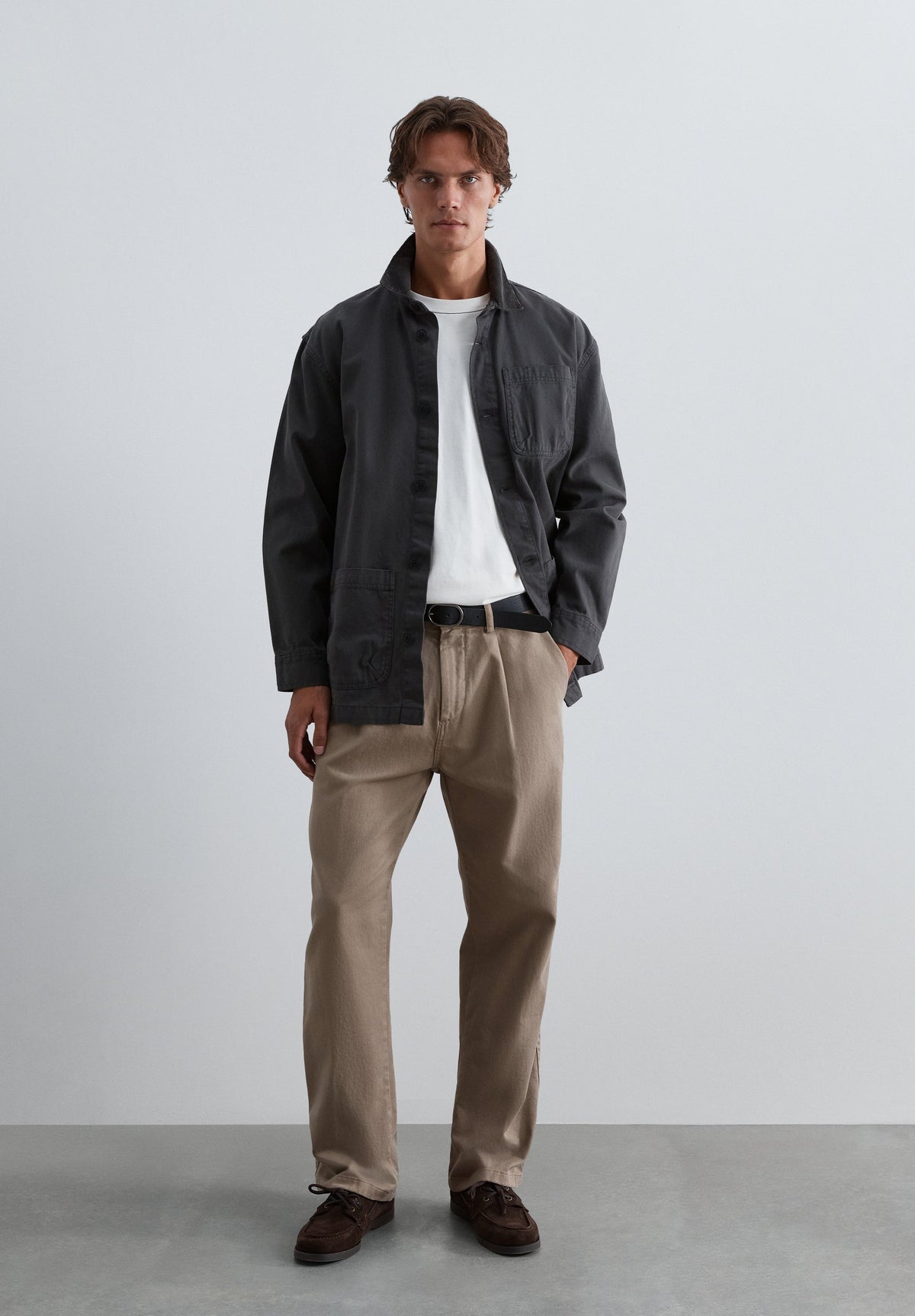 SOBRECAMISA BOLSILLOS LAVADA
