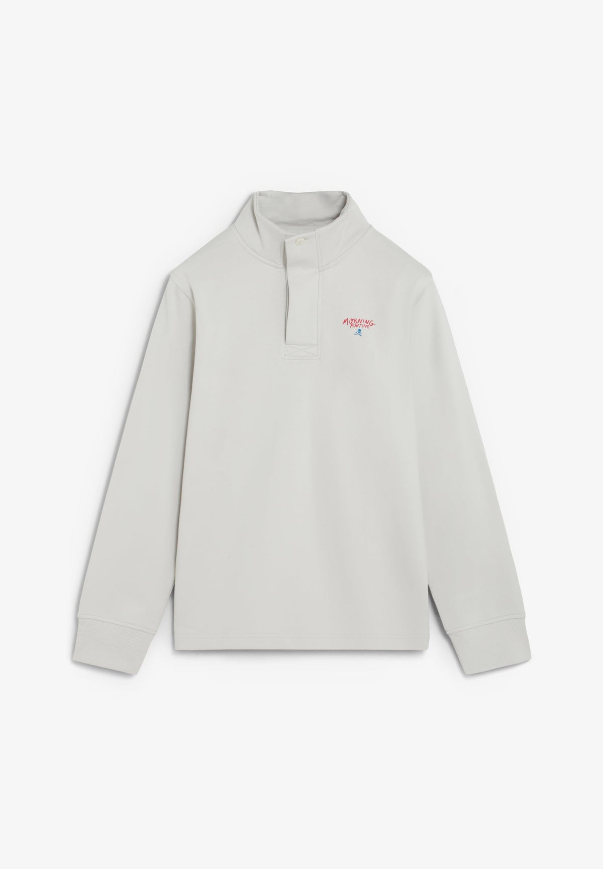 SUDADERA ESTAMPADA CUELLO ALTO