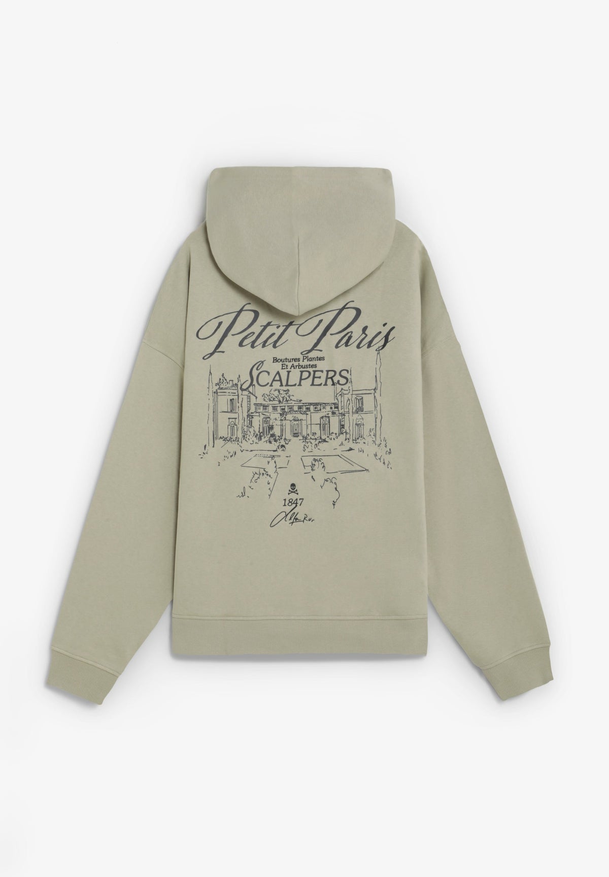 SUDADERA CON CAPUCHA ESTAMPADA
