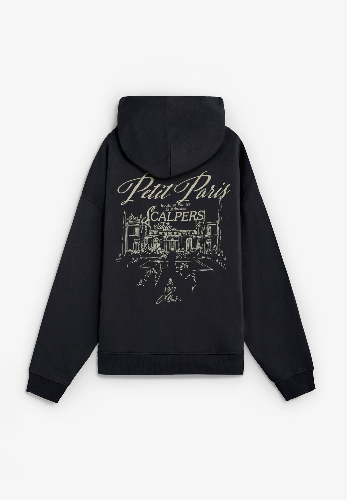 SUDADERA CON CAPUCHA ESTAMPADA