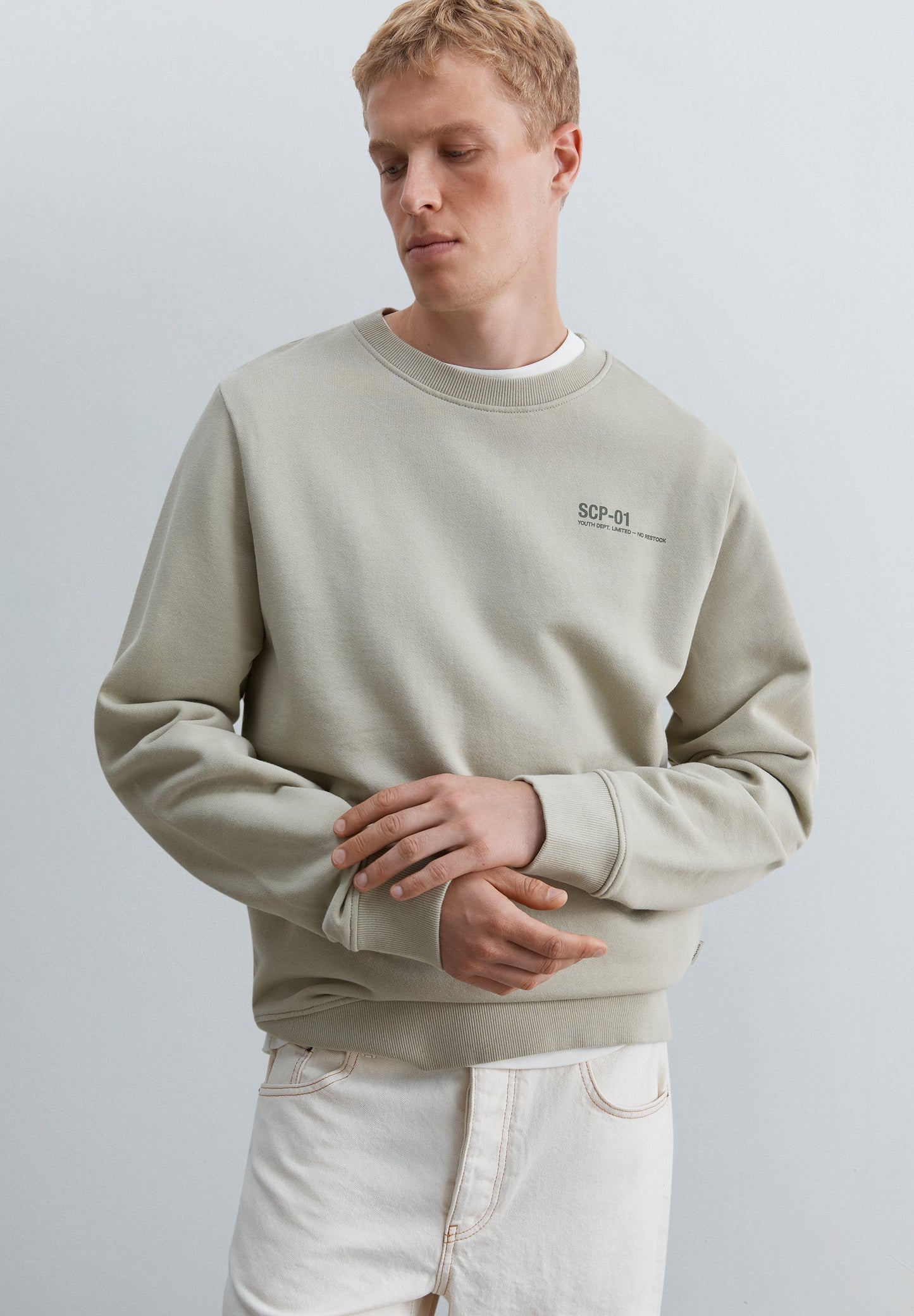 SUDADERA PRINT CONTRASTE
