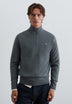 JERSEY HALF-ZIP CALAVERA