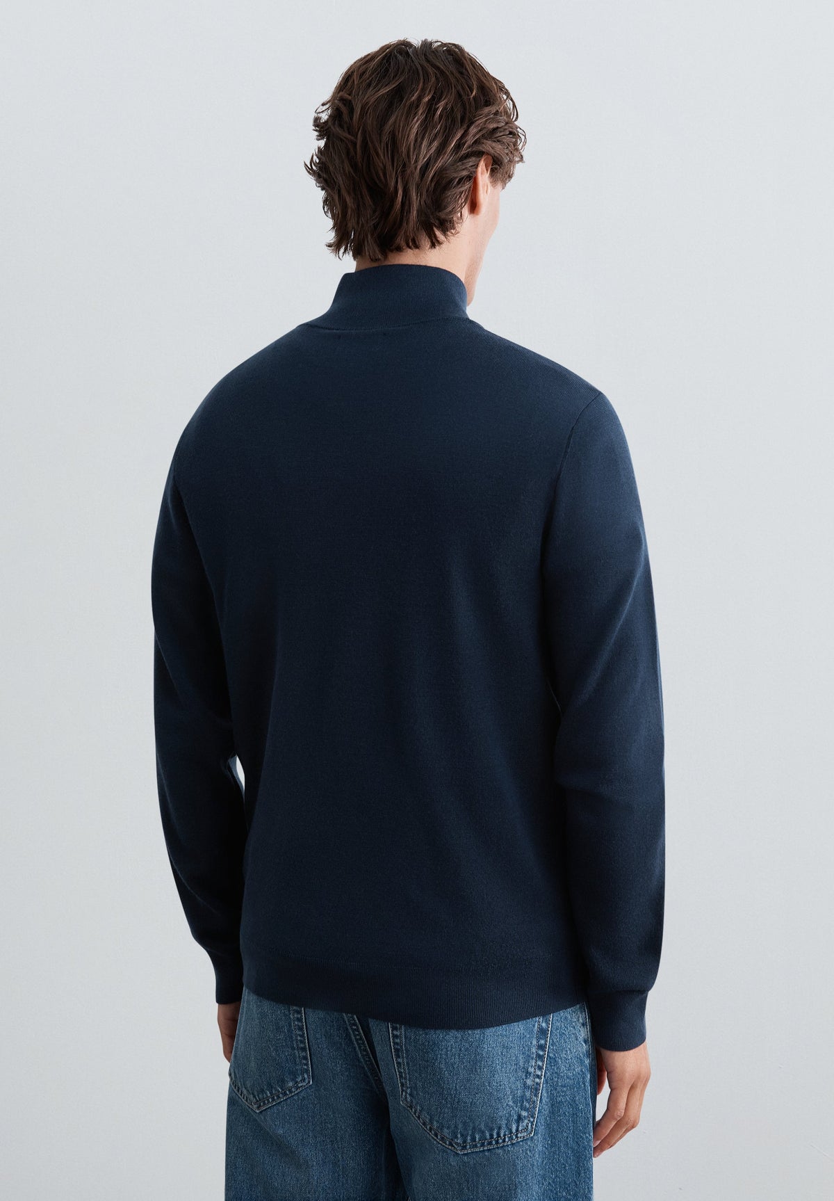 JERSEY HALF-ZIP CALAVERA