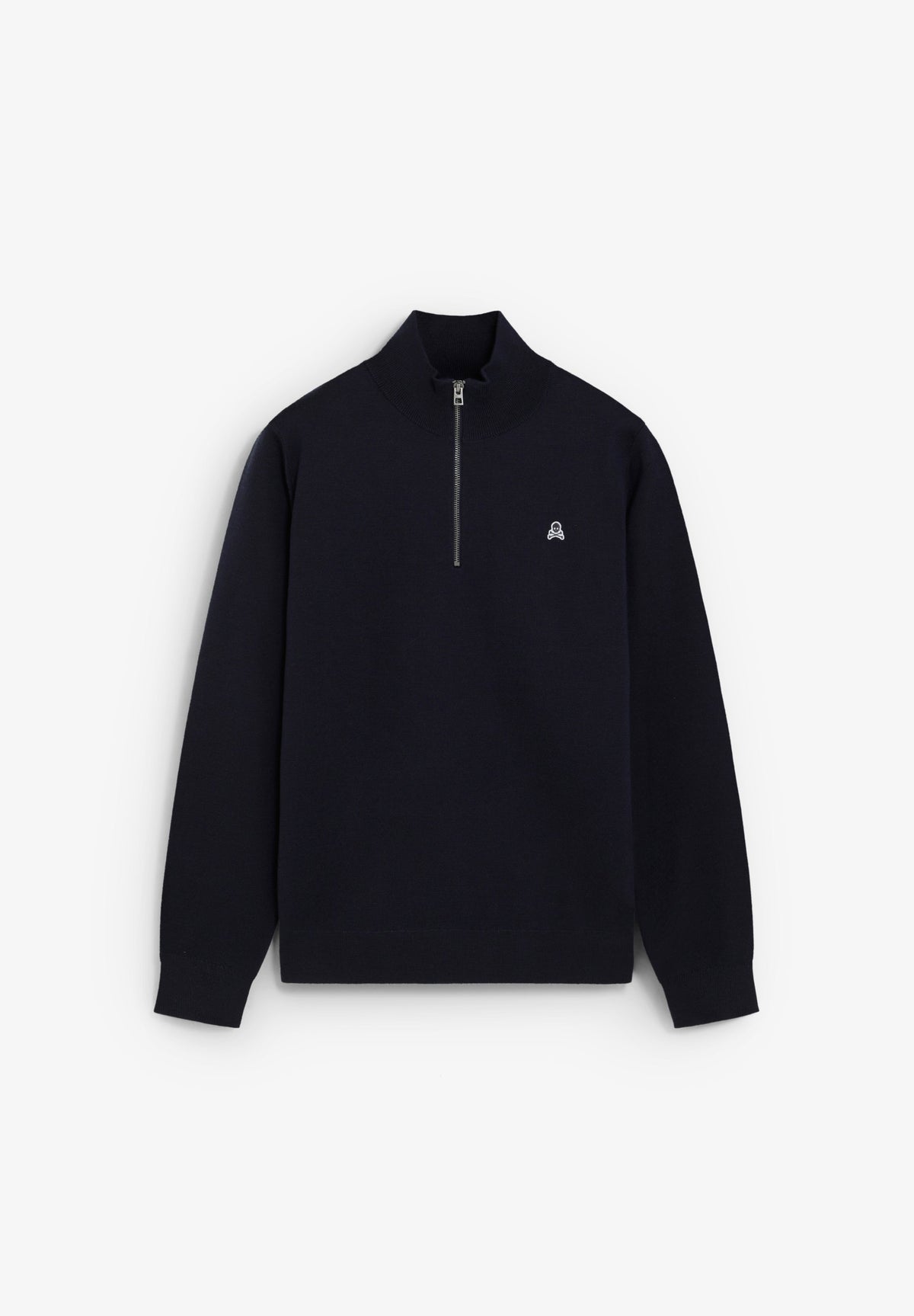 JERSEY HALF-ZIP CALAVERA