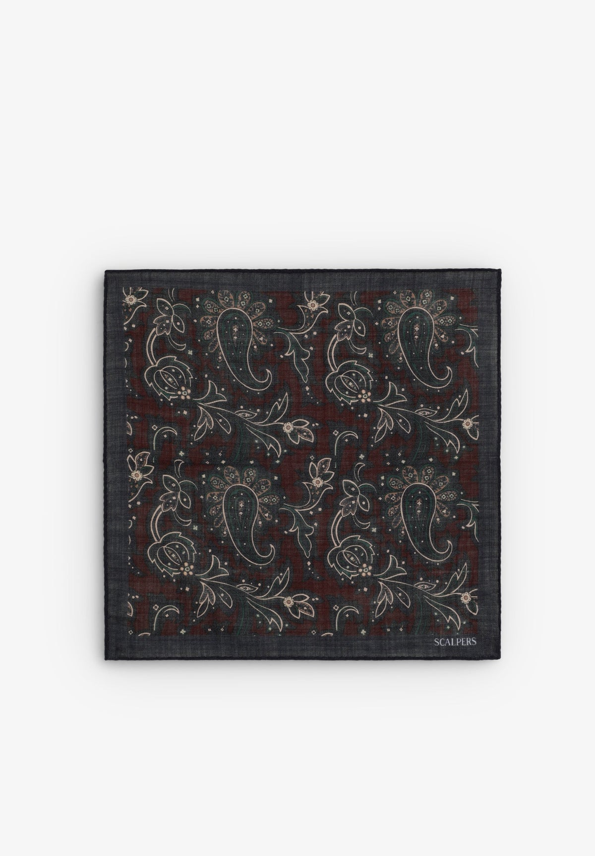 PAÑUELO LANA ESTAMPADO PAISLEY