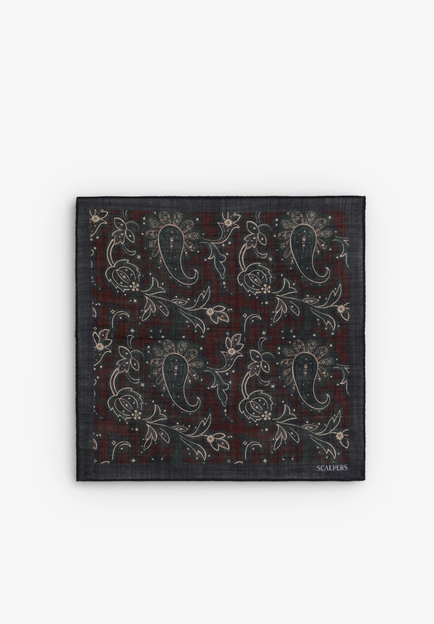 PAÑUELO LANA ESTAMPADO PAISLEY