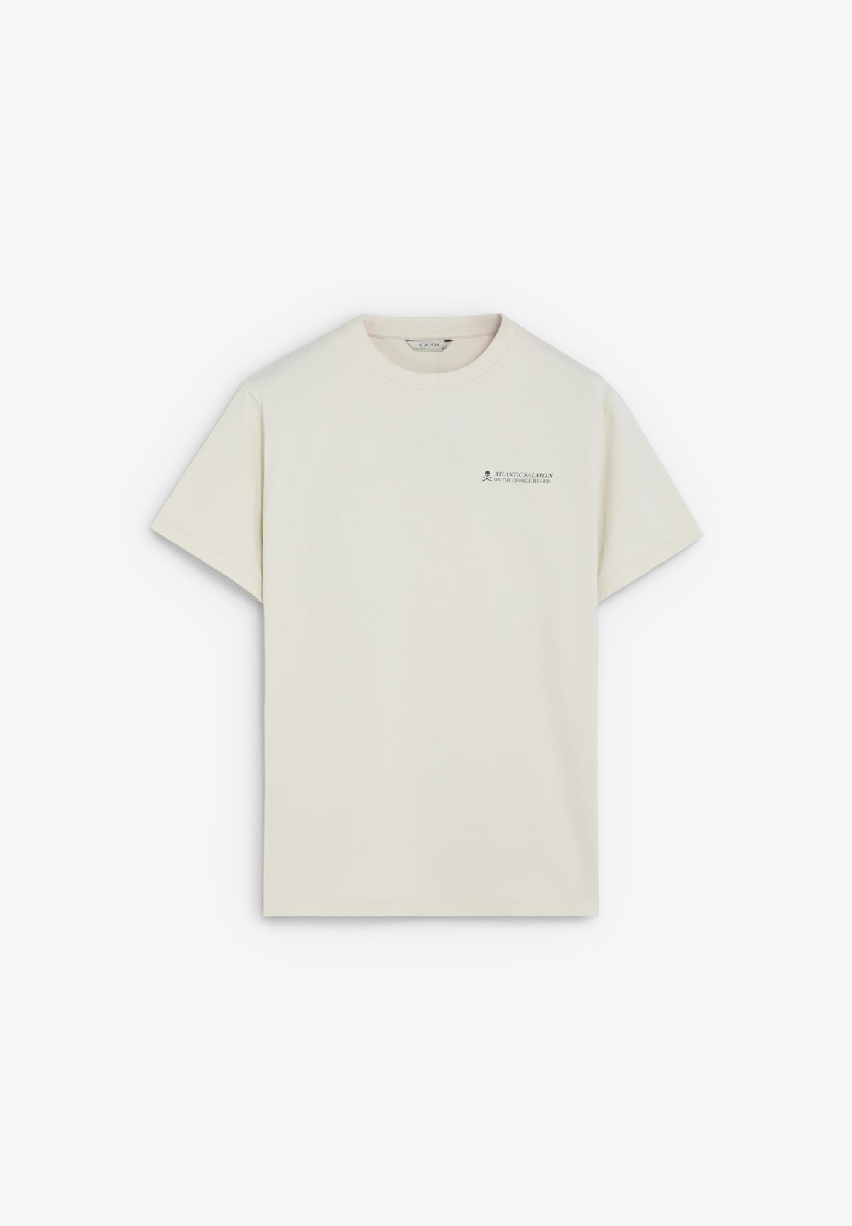 CAMISETA PRINT TRASERO CONTRASTE