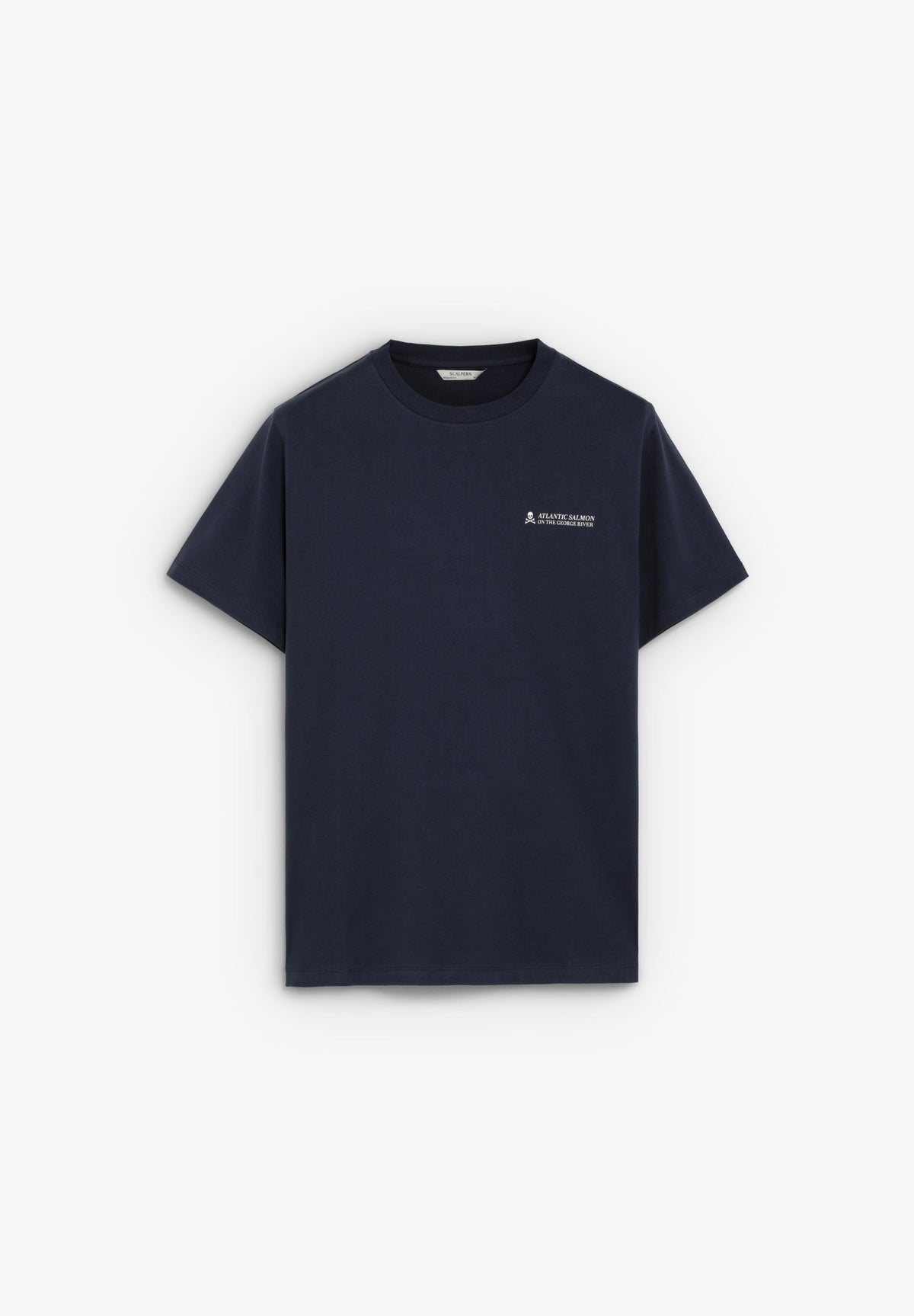CAMISETA PRINT TRASERO CONTRASTE