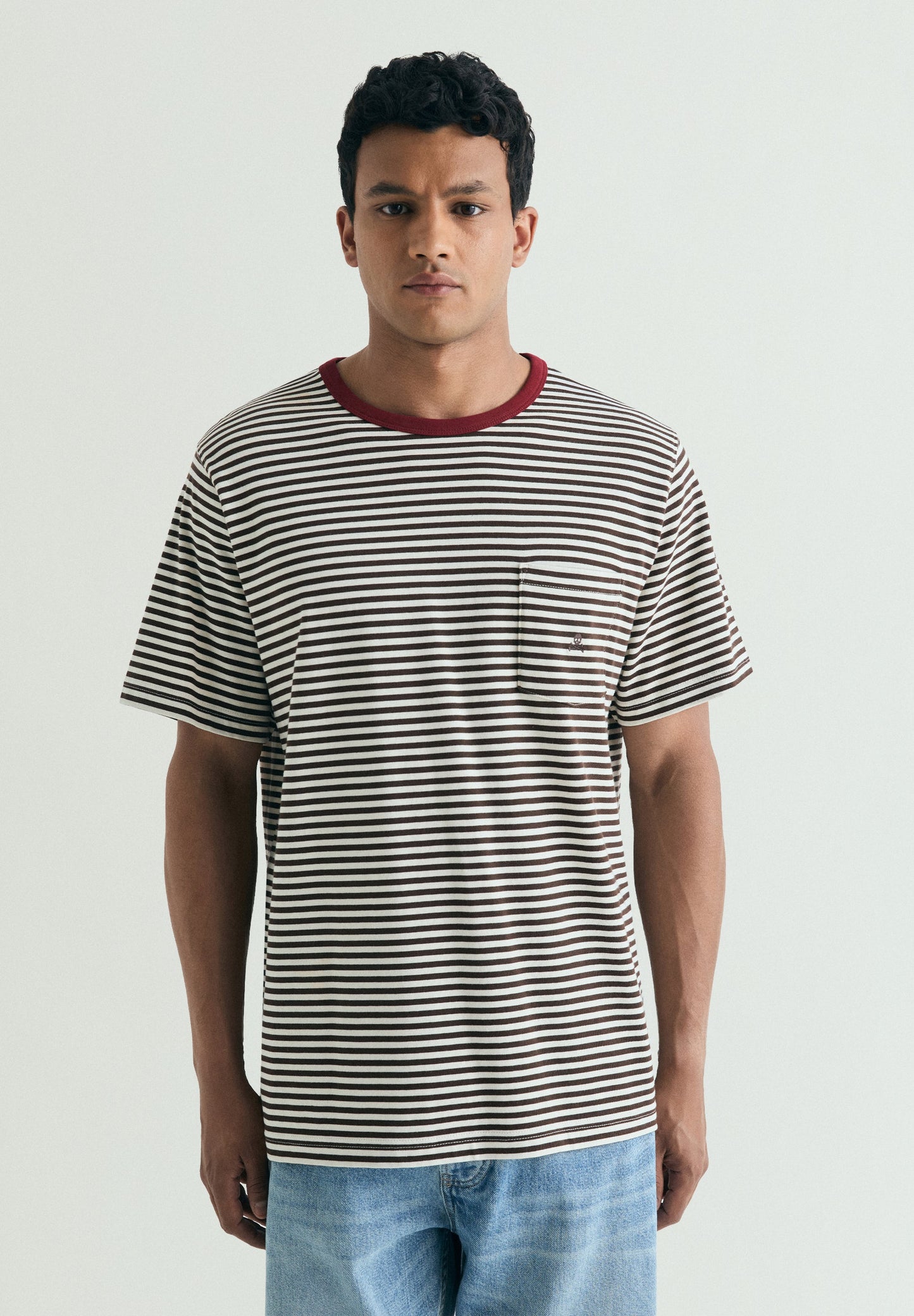 CAMISETA RAYAS BOLSILLO