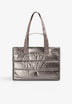 BOLSO SHOPPER ACOLCHADO METALIZADO