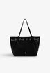 BOLSO SHOPPER EYELETS CON CADENA