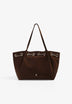 BOLSO SHOPPER EYELETS CON CADENA