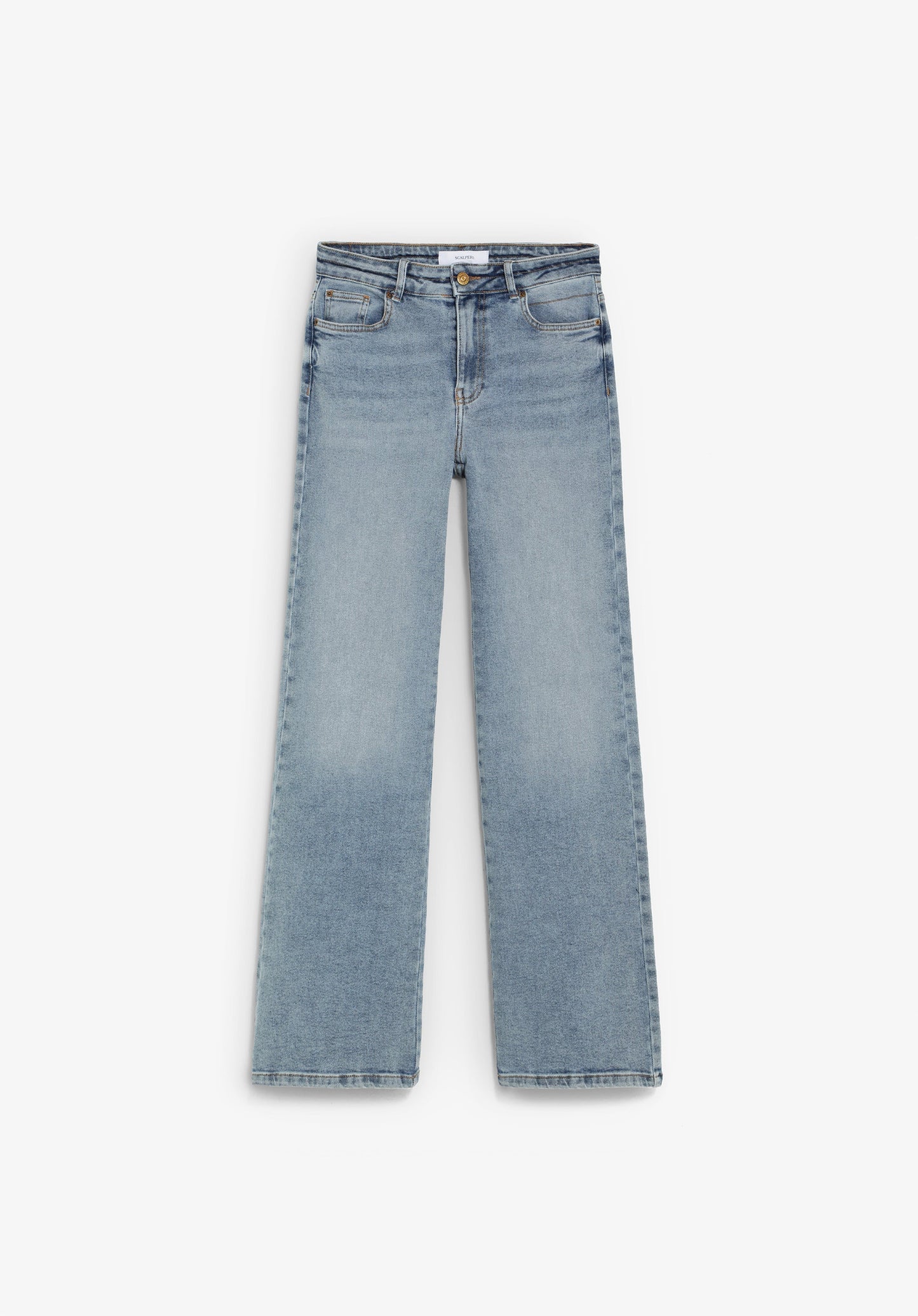 PANTALÓN DENIM TIRO MEDIO