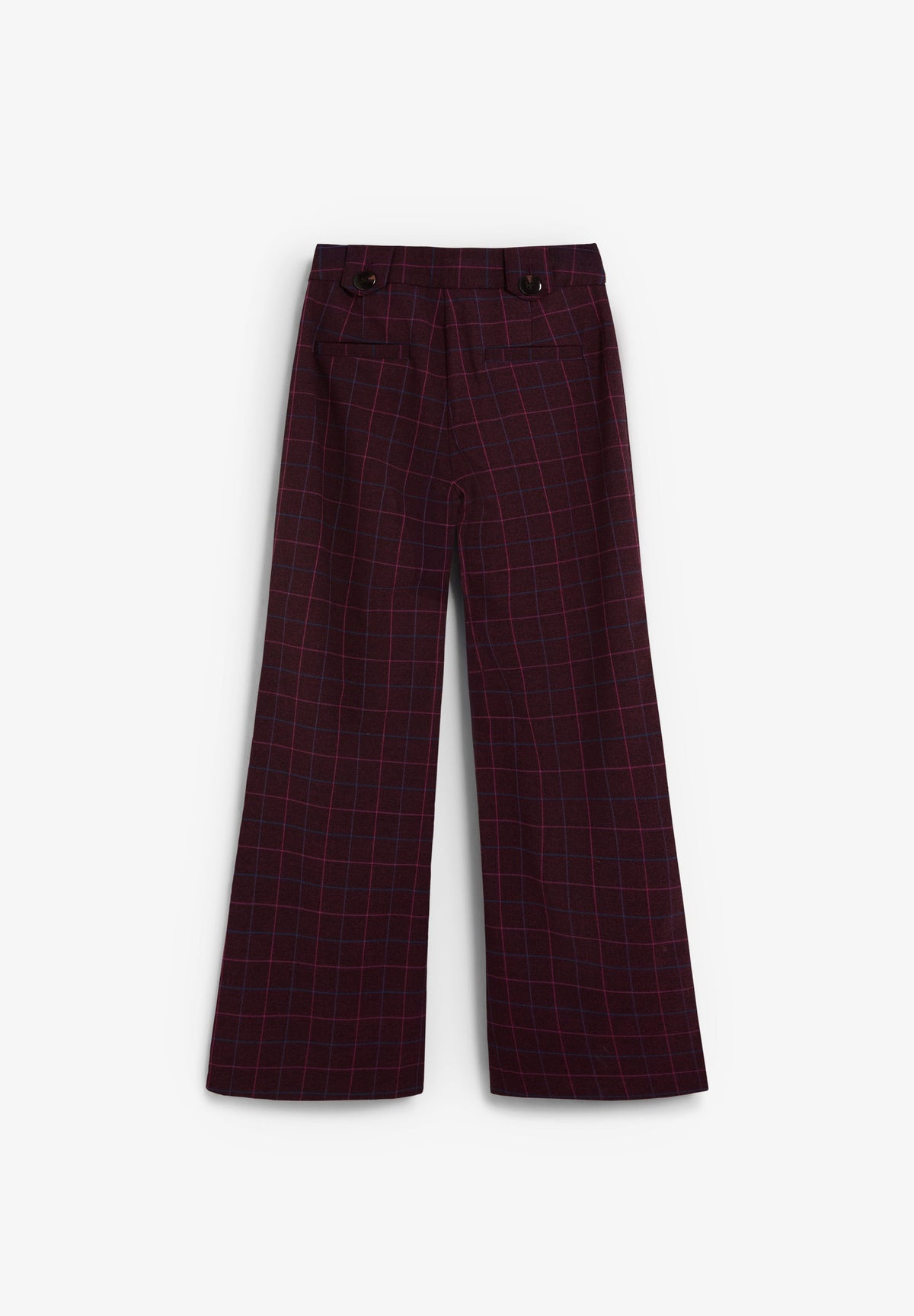 PANTALÓN CUADROS DETALLE BOTONES