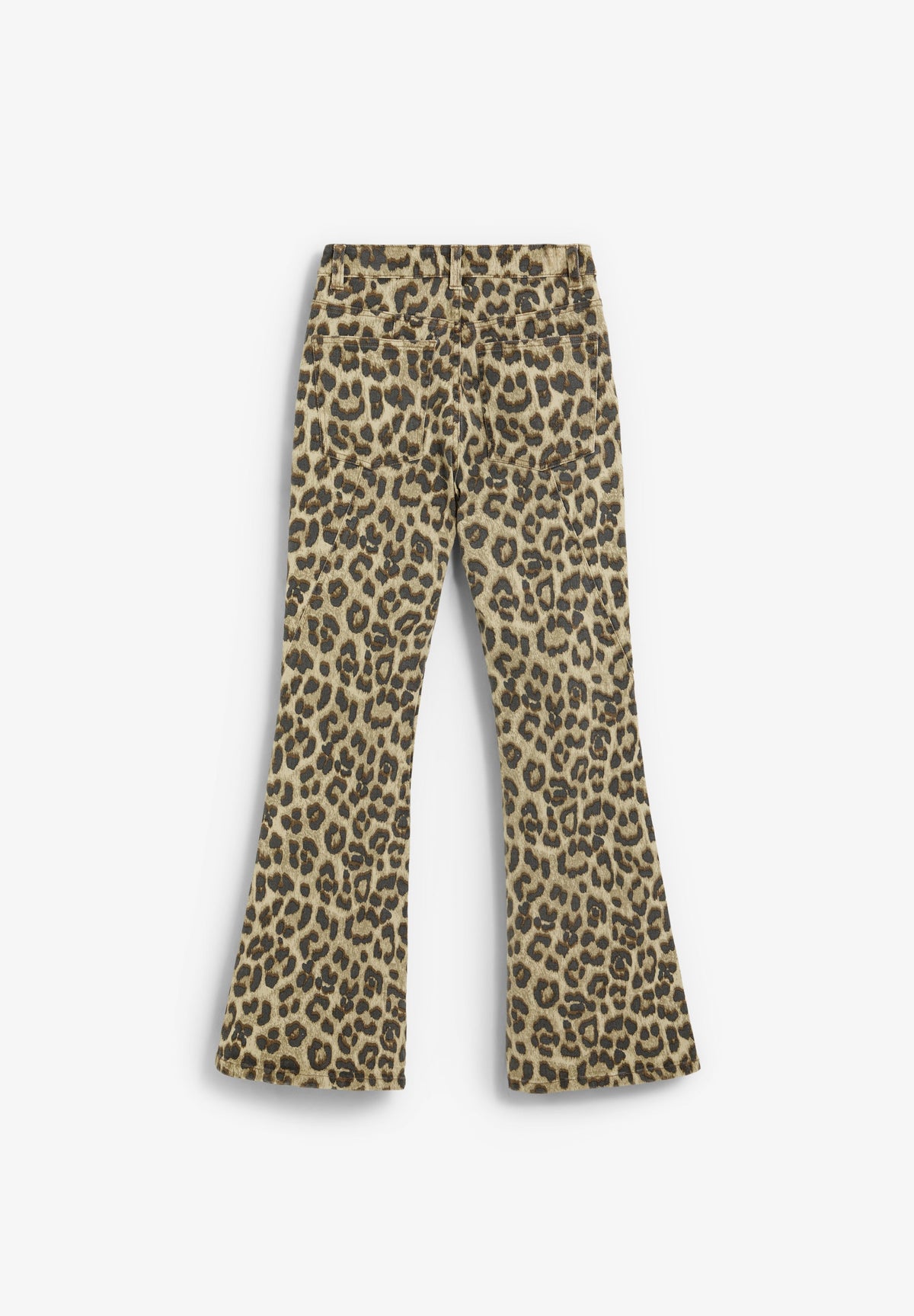 JEANS BOOTCUT ANIMAL PRINT