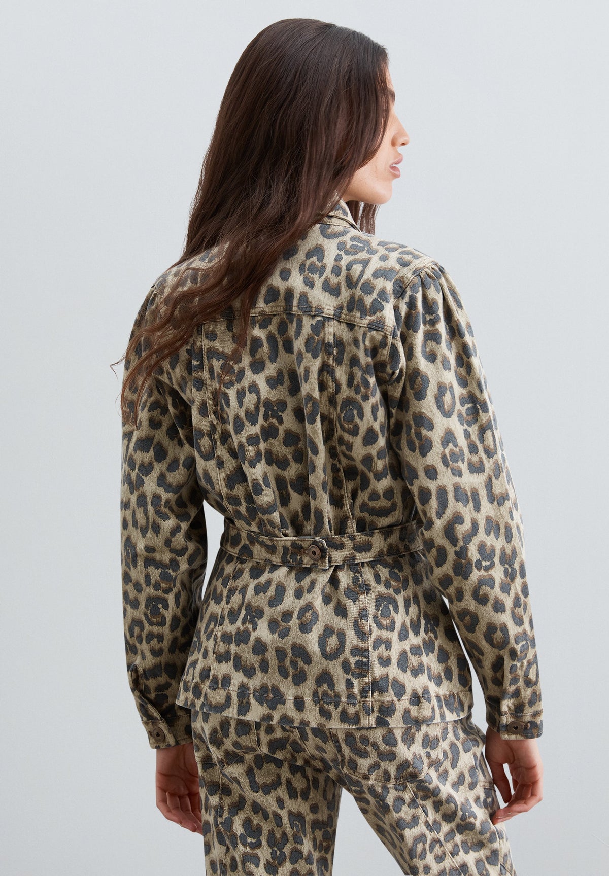 CAMISA DENIM ANIMAL PRINT