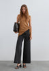JEANS WIDE LEG TIRO ALTO
