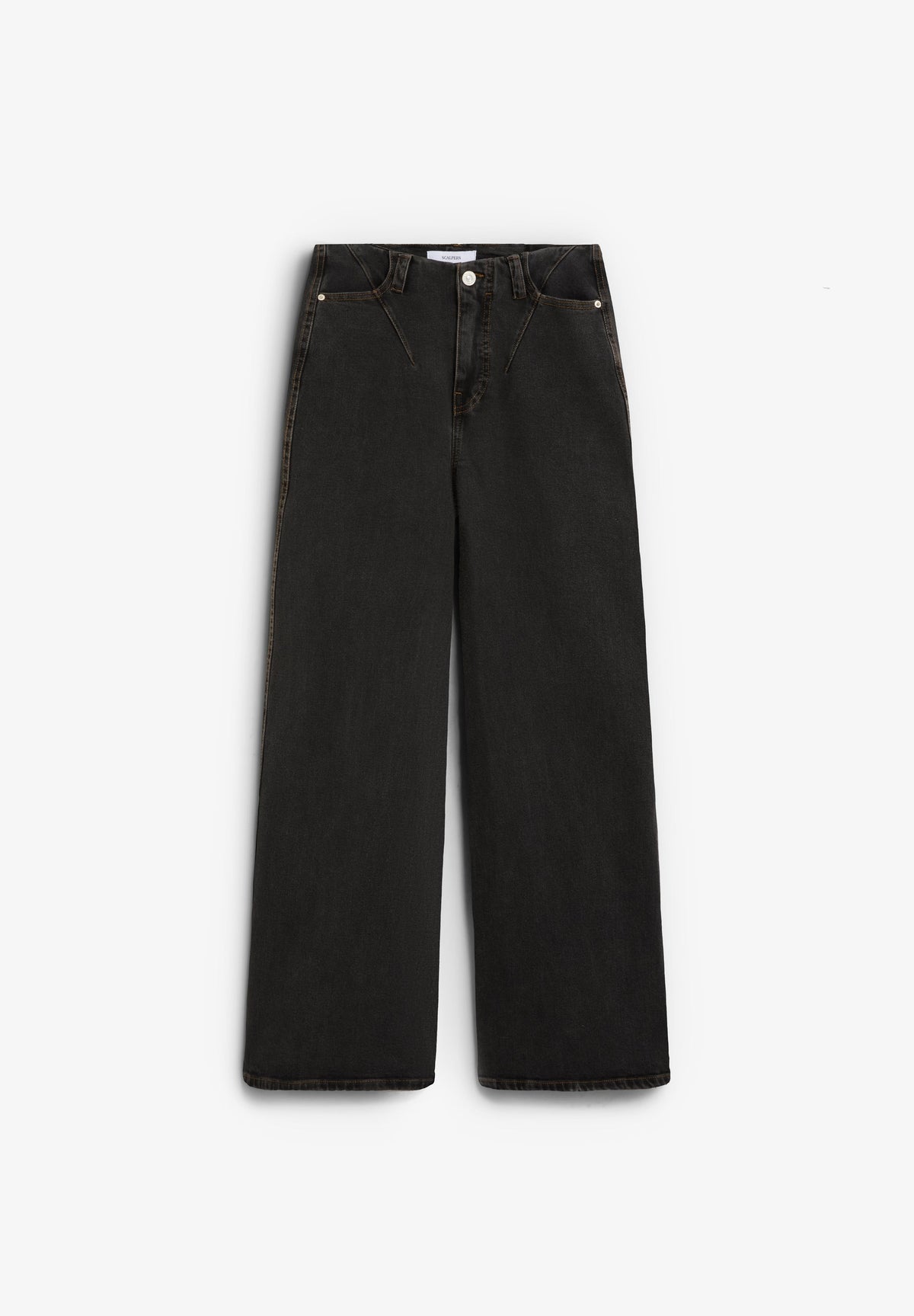 JEANS WIDE LEG TIRO ALTO