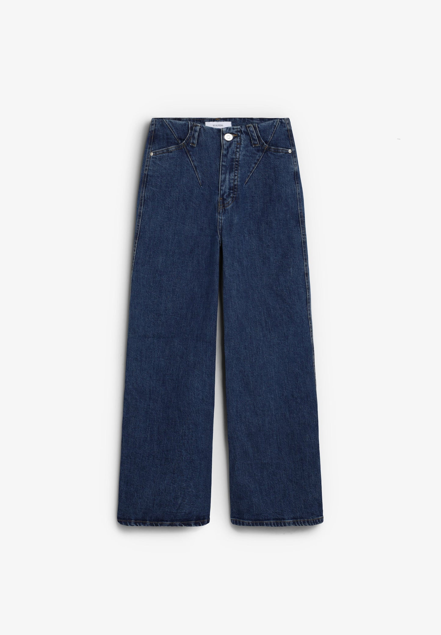 JEANS WIDE LEG TIRO ALTO