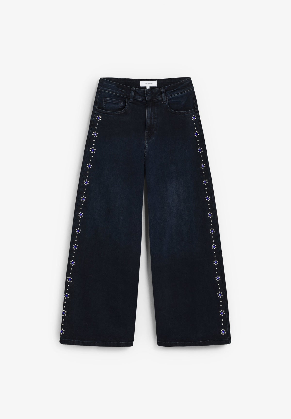 JEANS CULOTTE STUDS