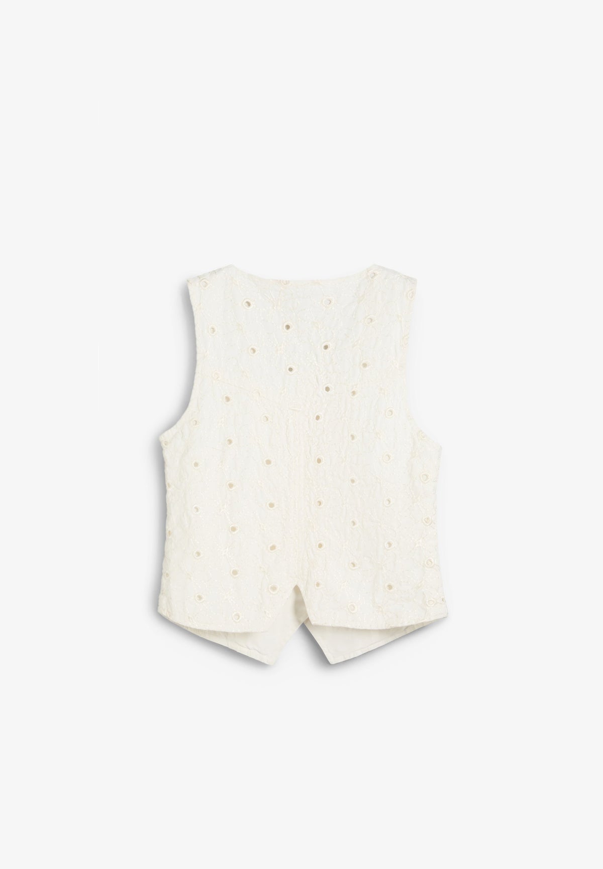 CHALECO BORDADOS PERFORADO
