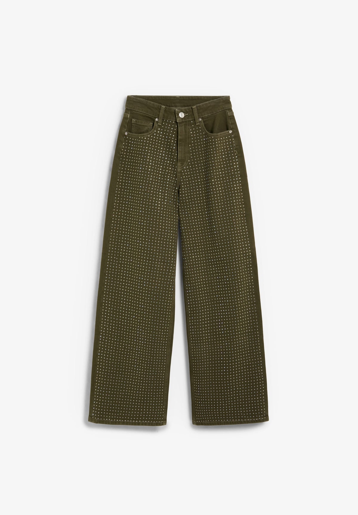 JEANS WIDE LEG STRASS