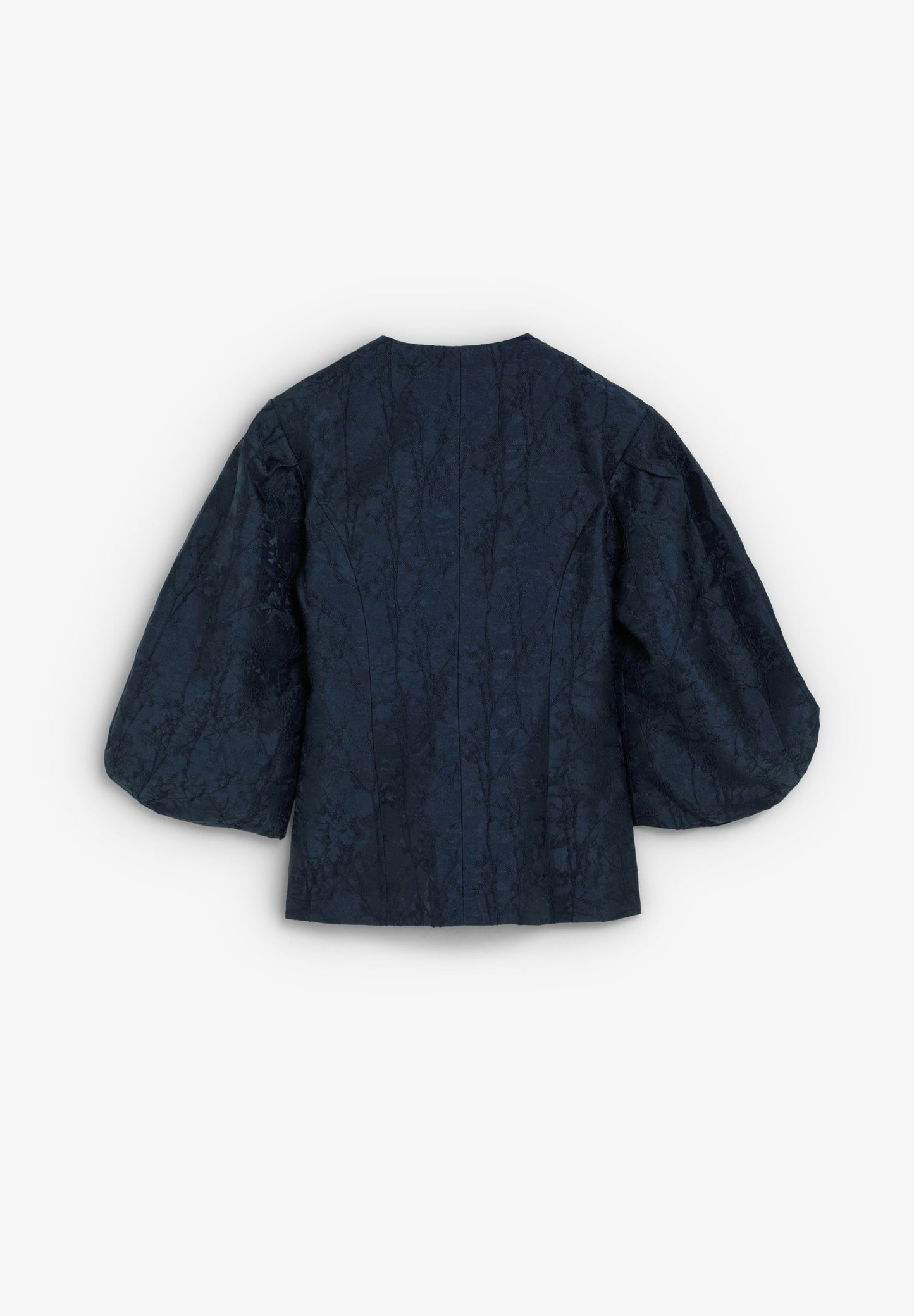 BLAZER JACQUARD MANGAS CON VOLUMEN