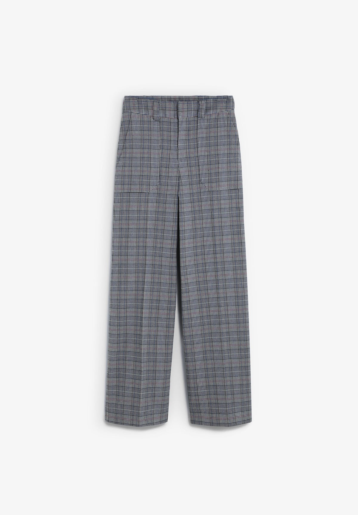 PANTALÓN RECTO CUADROS