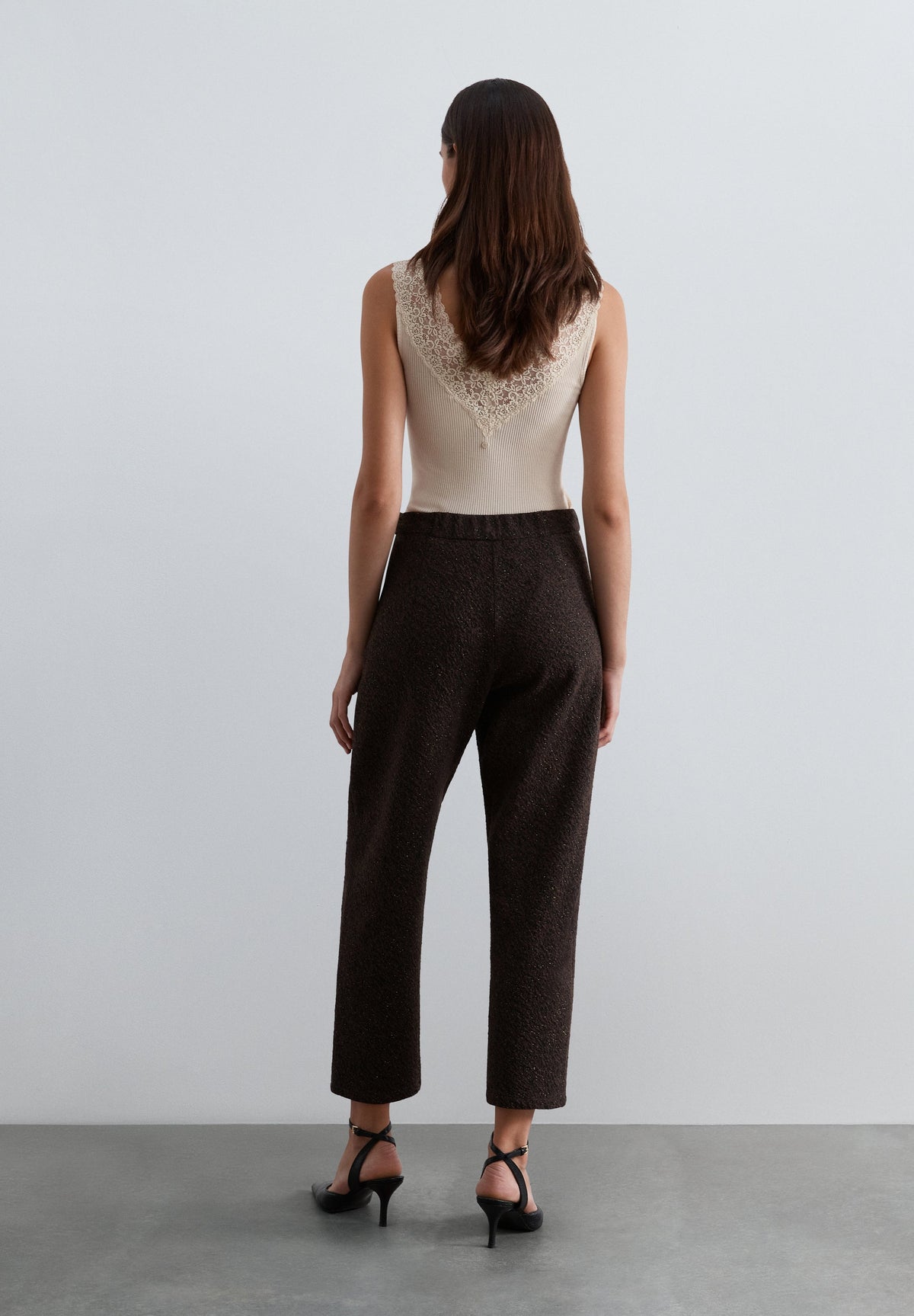 PANTALÓN RECTO LÚREX