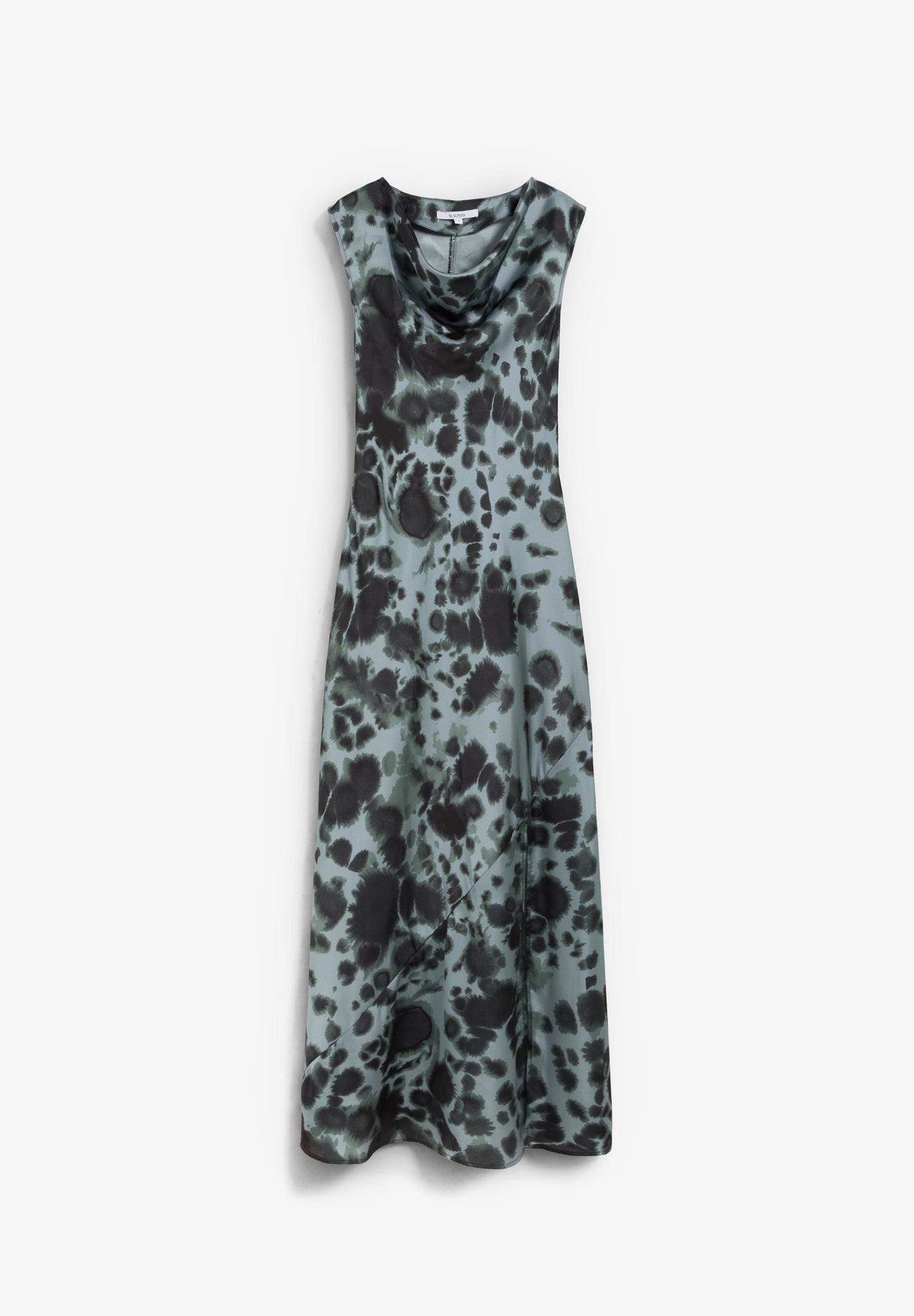 VESTIDO SATINADO ESTAMPADO