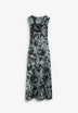 VESTIDO SATINADO ESTAMPADO