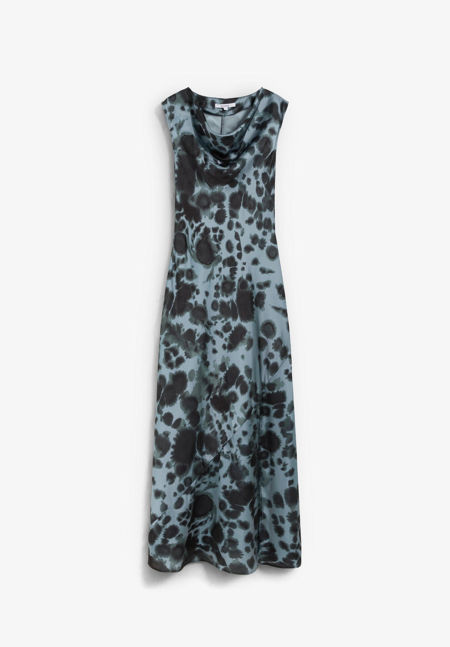 VESTIDO SATINADO ESTAMPADO