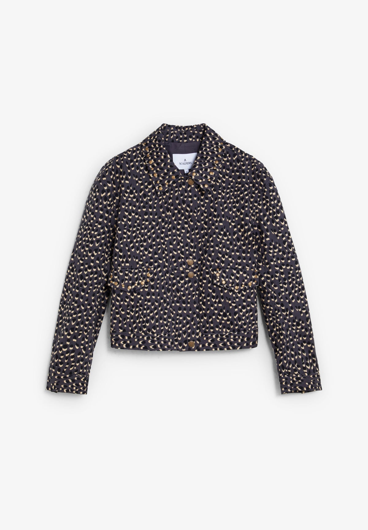 CHAQUETA ESTAMPADA STUDS