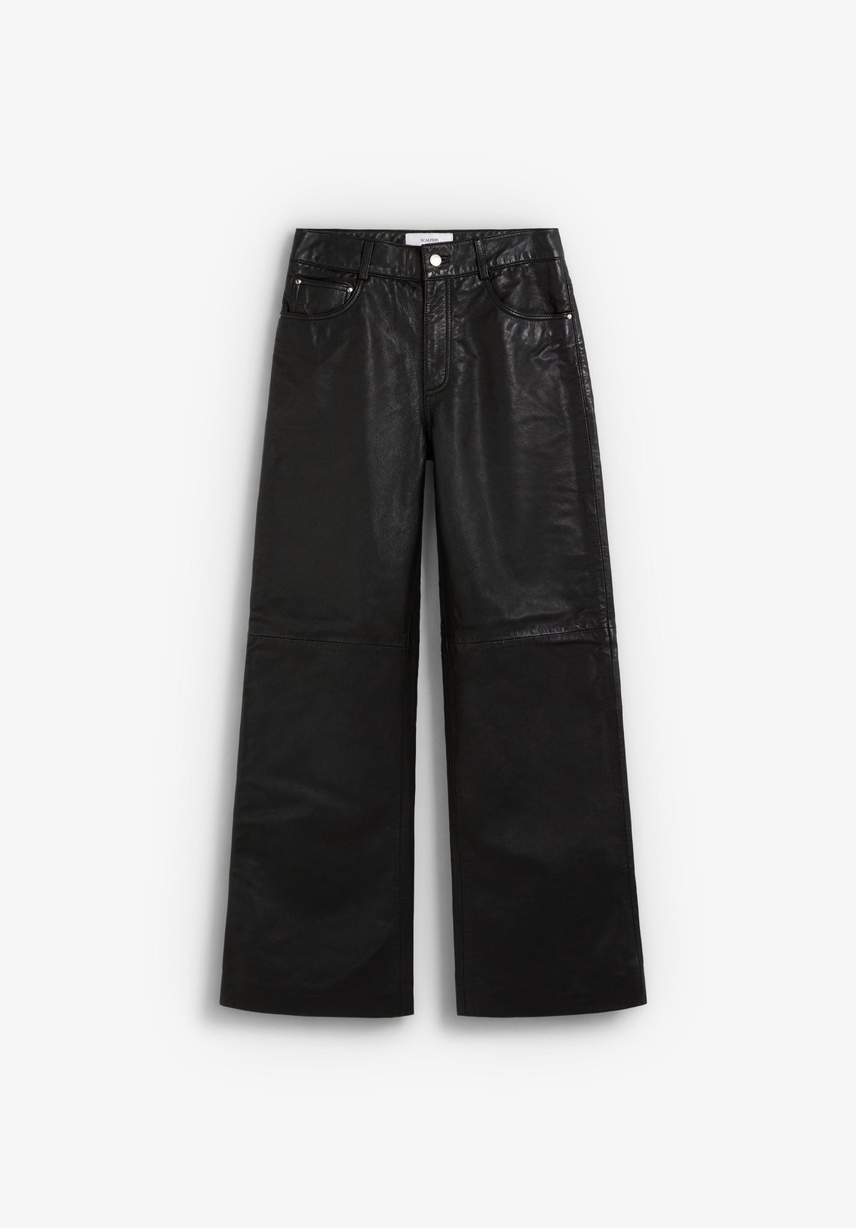 PANTALÓN RECTO PIEL