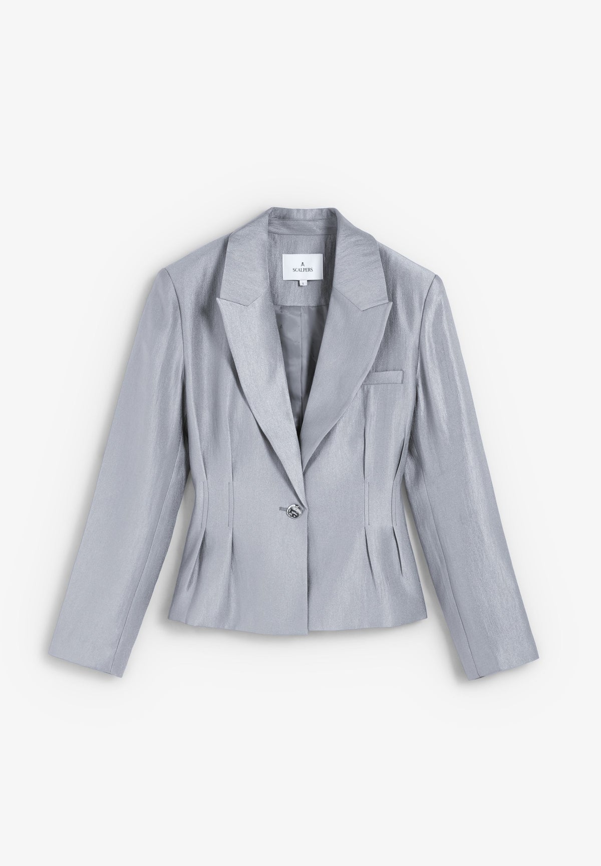 BLAZER ENTALLADA CON PINZAS