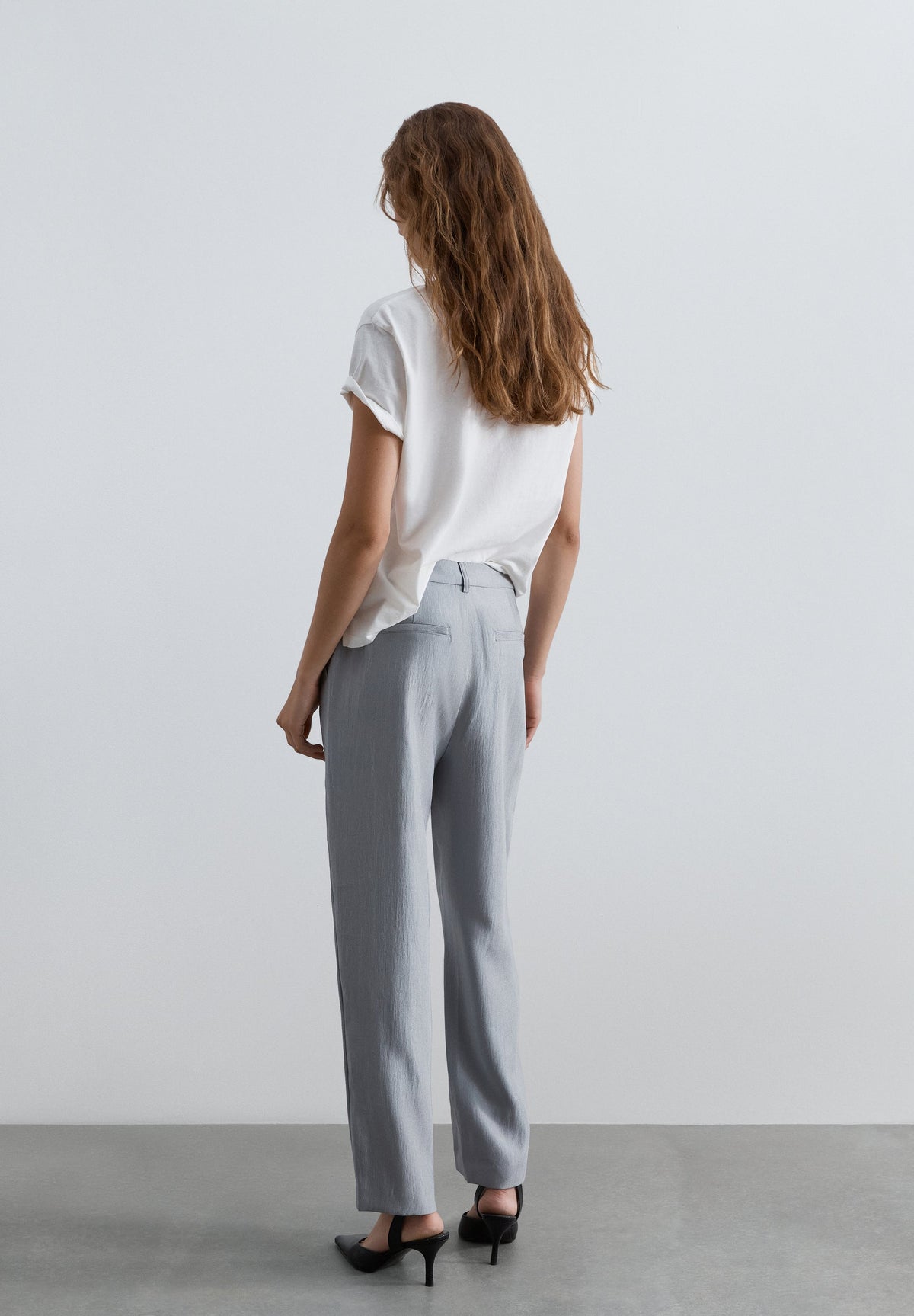 PANTALÓN RECTO DE TIRO ALTO