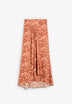 FALDA MIDI ANIMAL PRINT