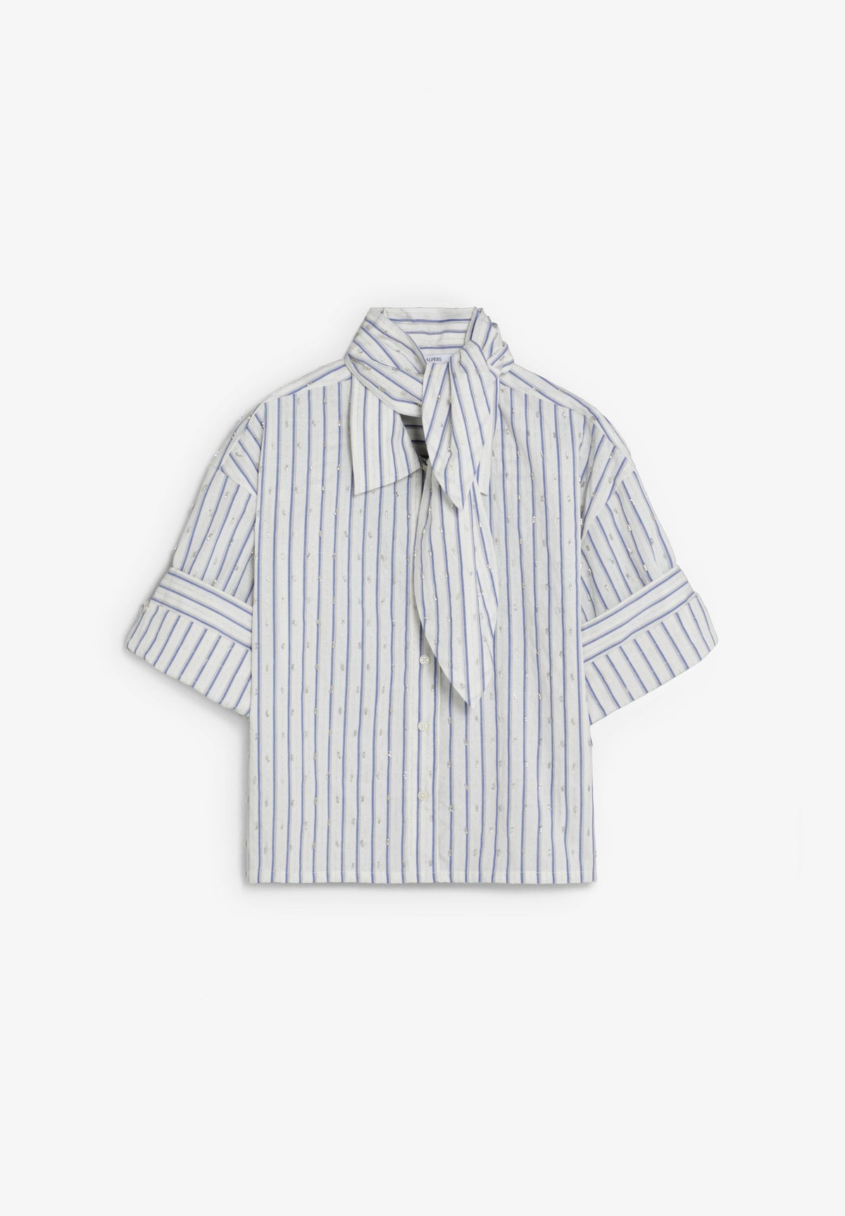 CAMISA RAYAS CUELLO LAZADA