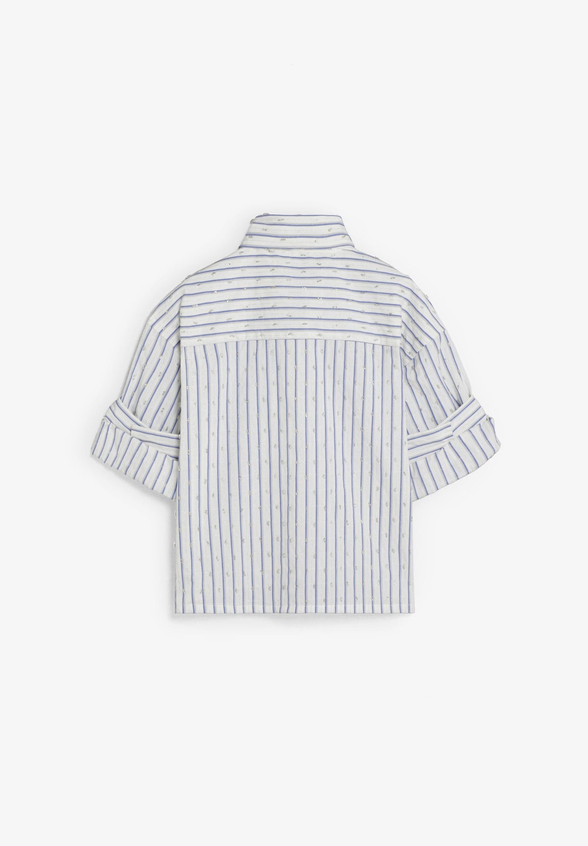 CAMISA RAYAS CUELLO LAZADA