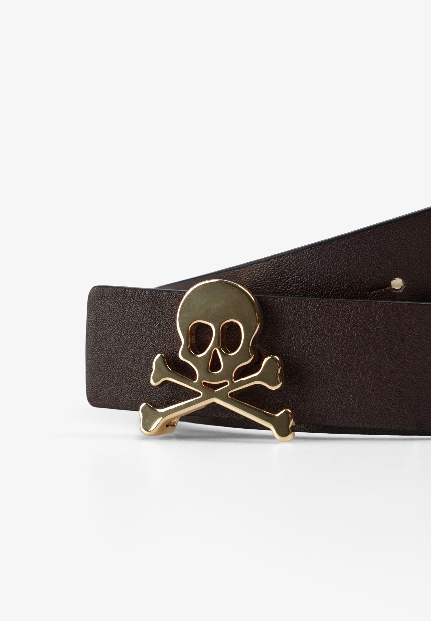 CINTURÓN PIEL REVERSIBLE CALAVERA