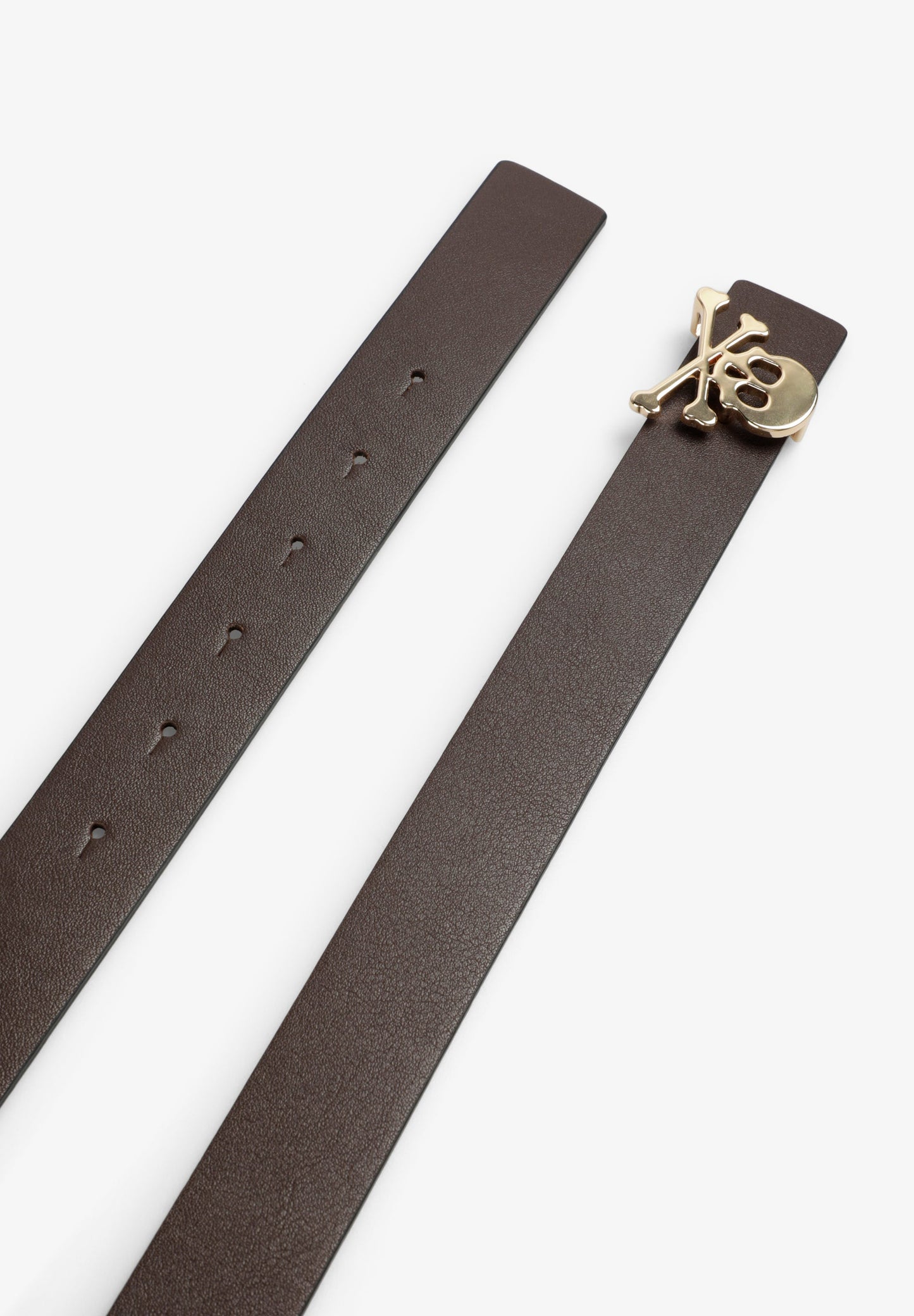 CINTURÓN PIEL REVERSIBLE CALAVERA
