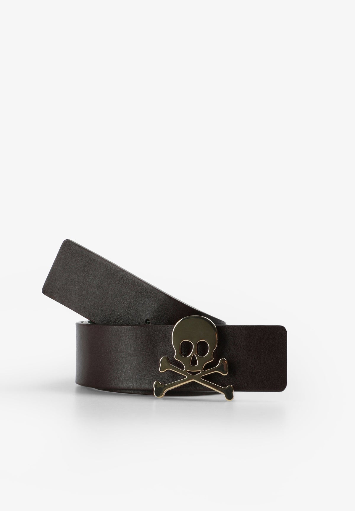 CINTURÓN PIEL REVERSIBLE CALAVERA